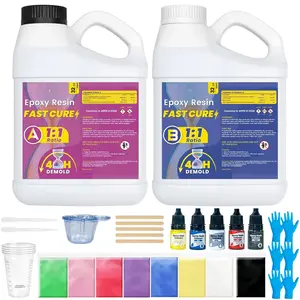 Cure Epoxy ,  Clear Casting  Kit for Craft, DIY Project, Coaster