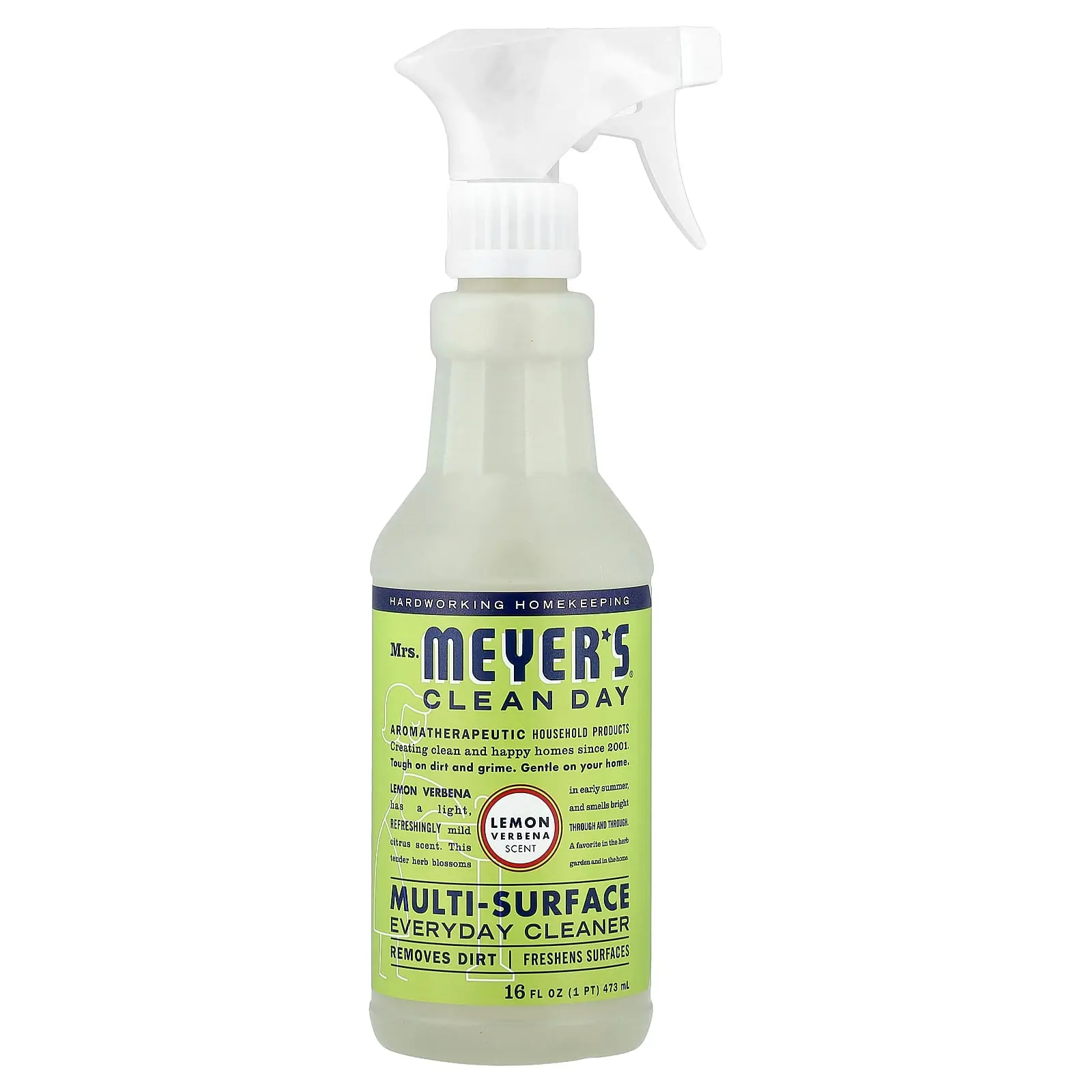 Mrs. Meyers Clean Day Multi-Surface Everyday Cleaner, Lemon Verbena , 16 fl oz (473 ml)