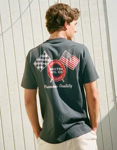 BRIXTON Flags Mens Tee