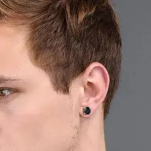 FaithHeart Vintage Crown Stud Earrings Cubic Zirconia CZ Studs