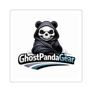 Panda Soldier Sticker | Kiss-Cut Vinyl Laptop Decal, Tactical Bear Design