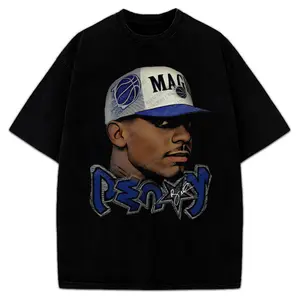 Penny T-Shirt Custom Graphic Tee Basketball Crewneck Cotton