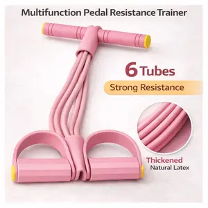 Ultimate Home Resistance Band – Multi-Functional Elastic Pull Strap for Flexibility Training, Stress Relief & Quick Workouts – Travel-Friendly & Space-Saving!