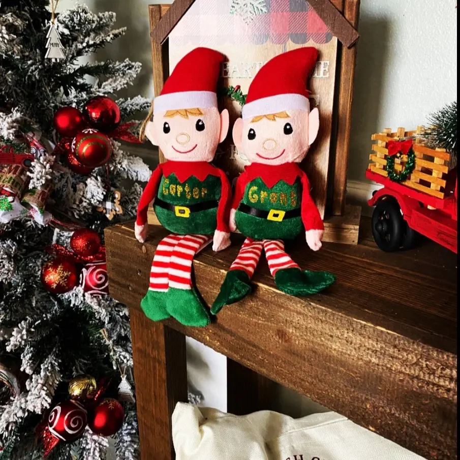 Custom elves and stockings