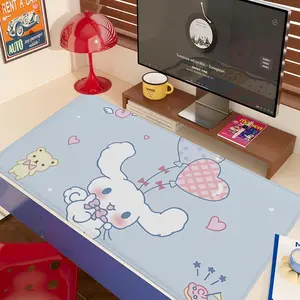 cute Cinnamorol Mouse Pad 90x40CM non-slip Gaming Mousepad Gamer E-Sports Mouse Mat Game Mechanical Keyboard XXL Desk Mat
