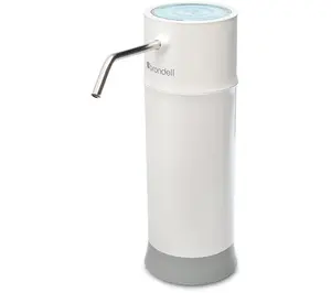 Countertop Water Filter System, 3.75"L x 3.75"W x 11.25"H. NEW