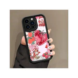 Pattern Phone Case, Soft Silicone, Fully Protected And Shockproof For IPhone 16 15 Pro Max 14 16Pro 13 12 11 XSMAX Plus Pink Girl
