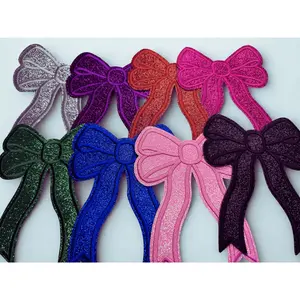 Iron On Glitter Bow