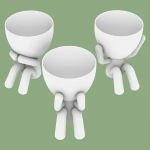 Wise Trio 3D printed planters