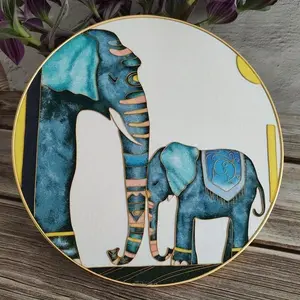 Cloisonne Filigree Enamel Paint by Numbers Kit - All in One Kit with Tools - DIY Craft Supplies, Starter Set for Adults and Beginners - Best Cloisonne Making Kit with Easy Instructions and Essential Tools - Perfect Hobby