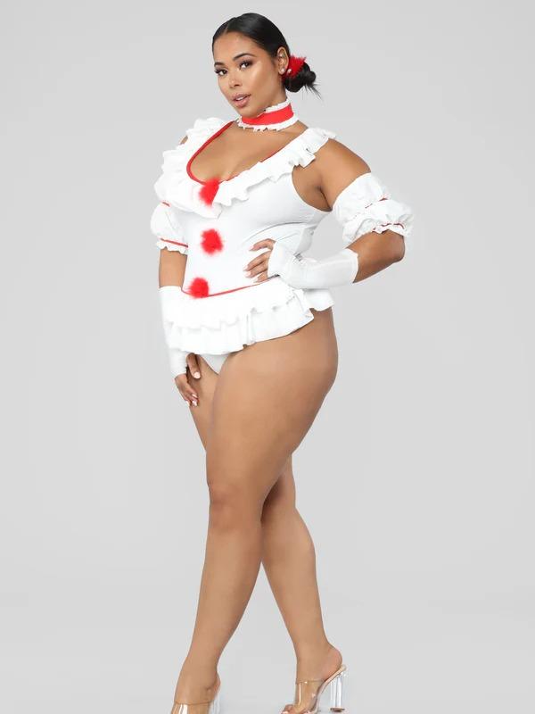 Let's Play Game 5 Piece Costume Set - White