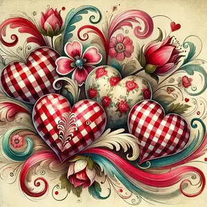 New DIY Craft 5D Diamond Painting Kit, Diy Craft Supplies, Christmas Heart Theme Full Drill Mosaic Art, Home Wall Decor Gift, Large Size, Model Xinghao Z112