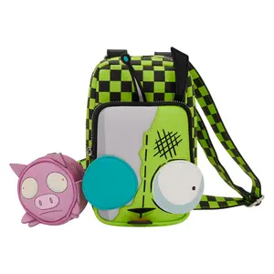 Nickelodeon Invader Zim Gir Loungefly Cellphone Crossbody Bag