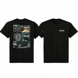 FSD23 DieSeI Truck Performance Shirt – Dodge Truck Build Graphic T-Shirt Double Sided for Truck Enthusiasts, shirts for men,Mens Hipster Hiphop Tees - Fashion Print T-Shirts