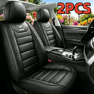 Luxury Leather Car Seat Covers - Universal Fit for Sedans, SUVs & Trucks Automotive Interior Accessories