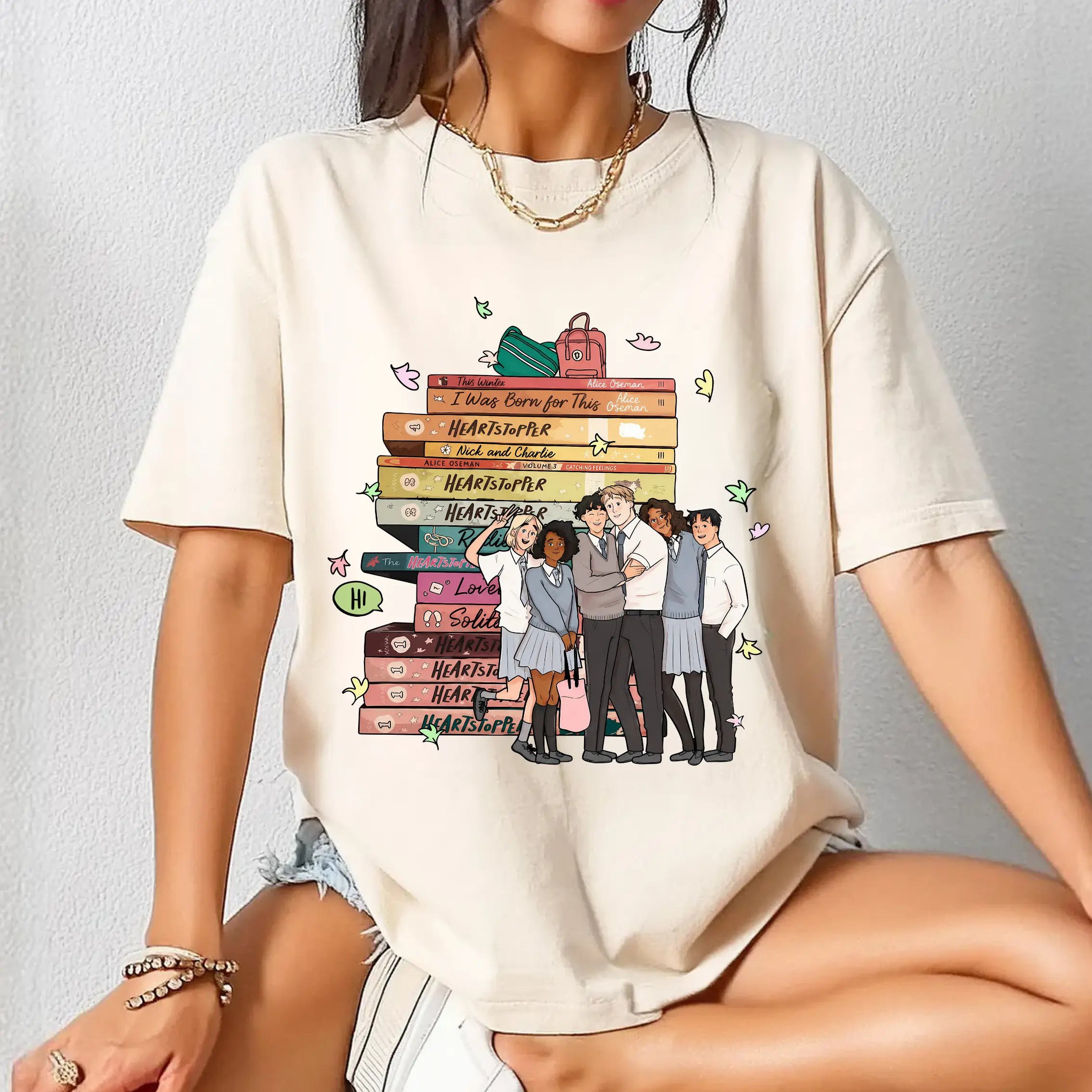 HeartStopper Book Collection Narlie Shirt, Narlie , Nick&Charlie and Friends T-Shirt, LGBTQ+/Pride Month Comfort Colors Fan Gift Top Unisex Top Sweatshirt Hoodie