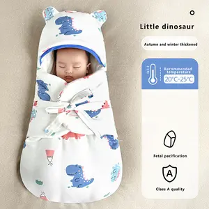 Baby Swaddle Blanket, Cozy Plush Baby Swaddle Wrap, Kick-Proof Baby Sleep Sack for Newborns, Soft and Warm Infant Blanket for Fall & Winter, Perfect Baby Shower Gift, Sleepwear