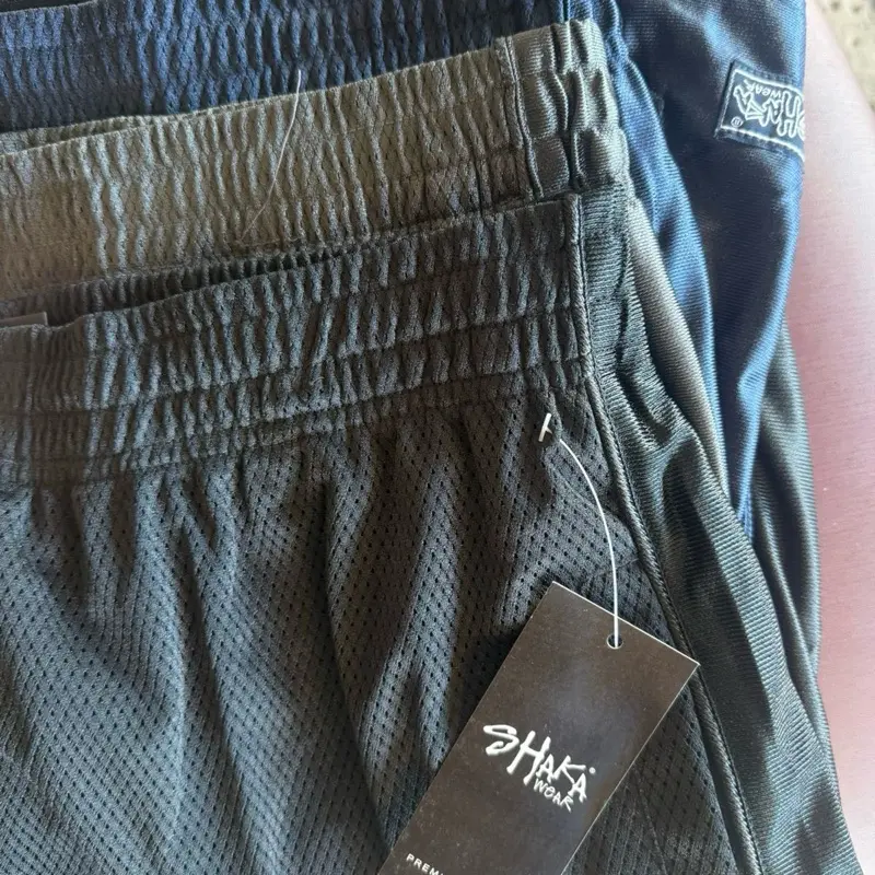 ShakaWear Men's Mesh Shorts, Casual Menswear Bottoms