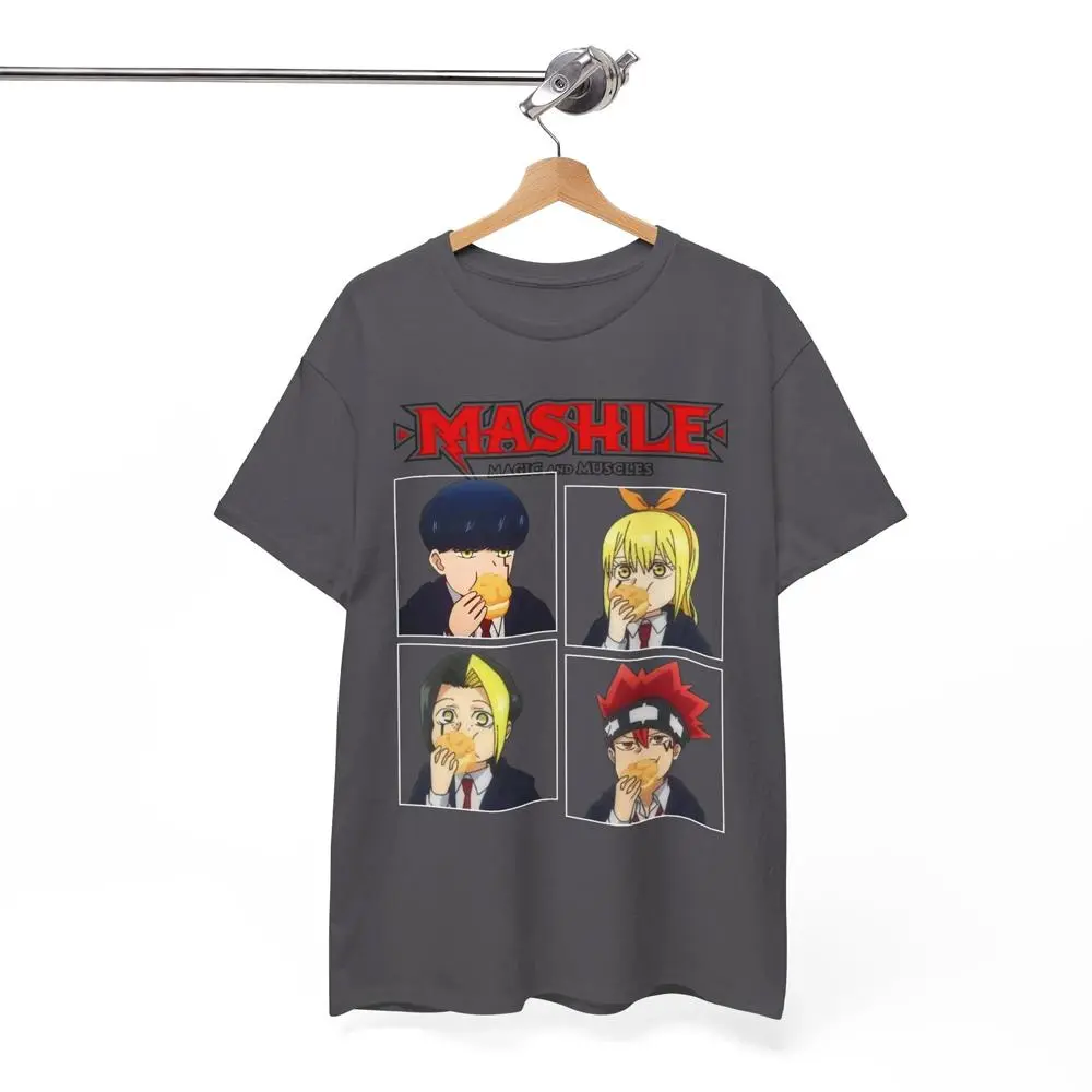 Mashle Magic and Muscles Shirt Funny Anime Graphic Unisex Tee