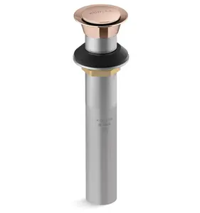 Kohler 33151-RGD Clicker Drain Without Overflow Vibrant Polished Rose Gold