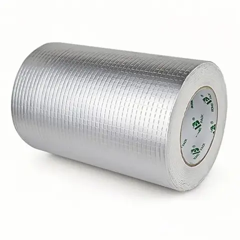 Butyl Rubber Self-Adhesive Waterproof Roll Tape - High Viscosity, High Temperature Resistant Industrial Patching Material with Self-Adhesive Seal, Waterproof Caulk Tape for Roof Cracks, Sealing HVAC Seams