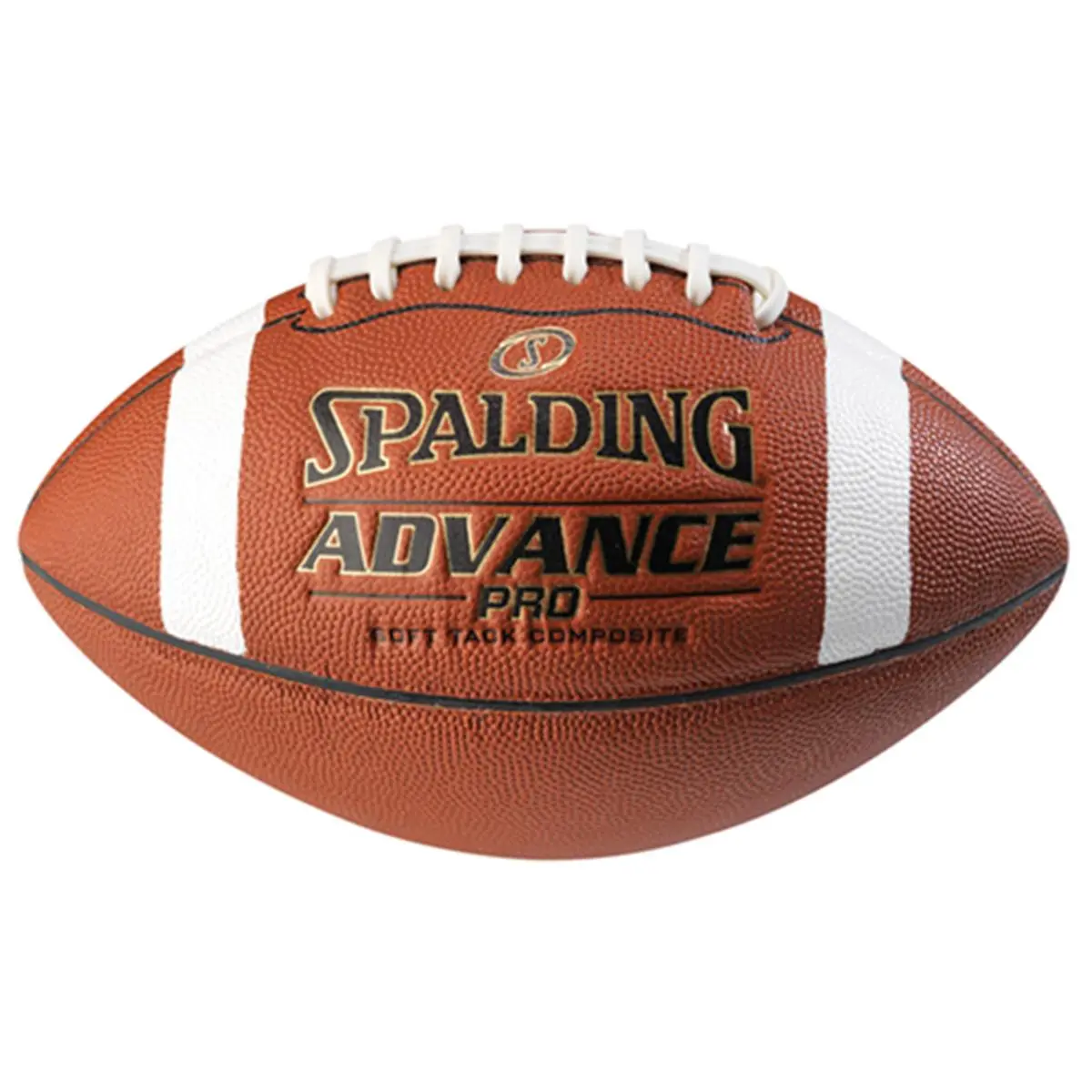 Spalding Advance Pro Youth American Football - Laminated Composite Cover with Foam Backing for Soft Grip, Tpr