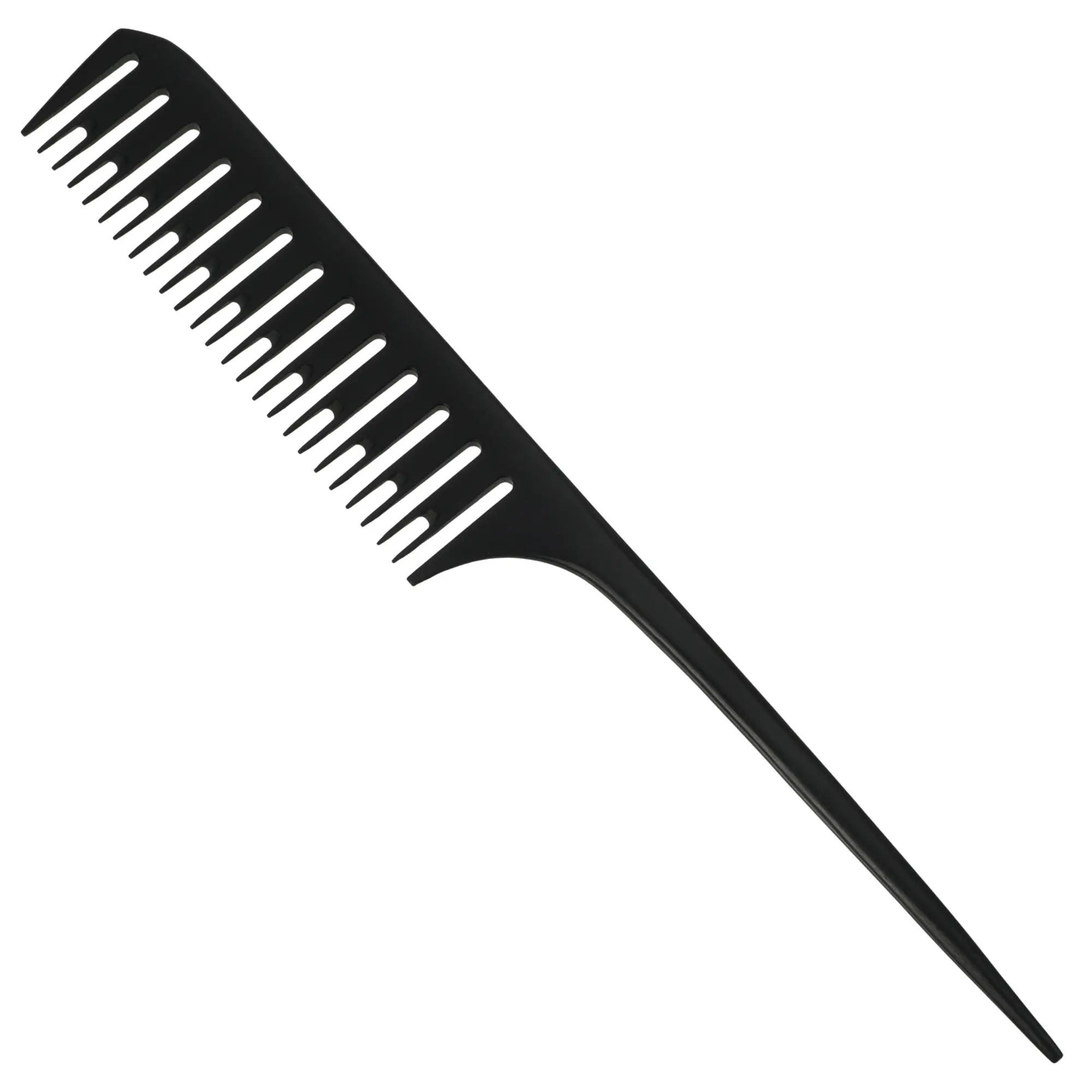 VOCOSTE Rat Tail Comb, Long Tail Tip Comb, Plastic Tail Comb, Rat Tail Teasing Combs Women's and Men, Hair Styling Combs for Parting Rattail Combs Tool, 0.1" Tooth Width