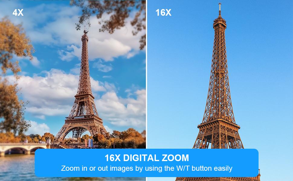 48MP 4K Digital Camera for Photography - 2.88" IPS Screen, 16X Zoom & Macro Mode with Flash | Compact Point and Shoot Camera for Beginners, Teens & Vlogging