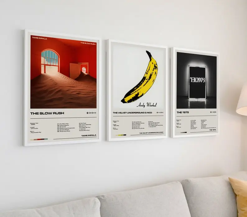 Custom Album Poster Print for Music Lovers Album