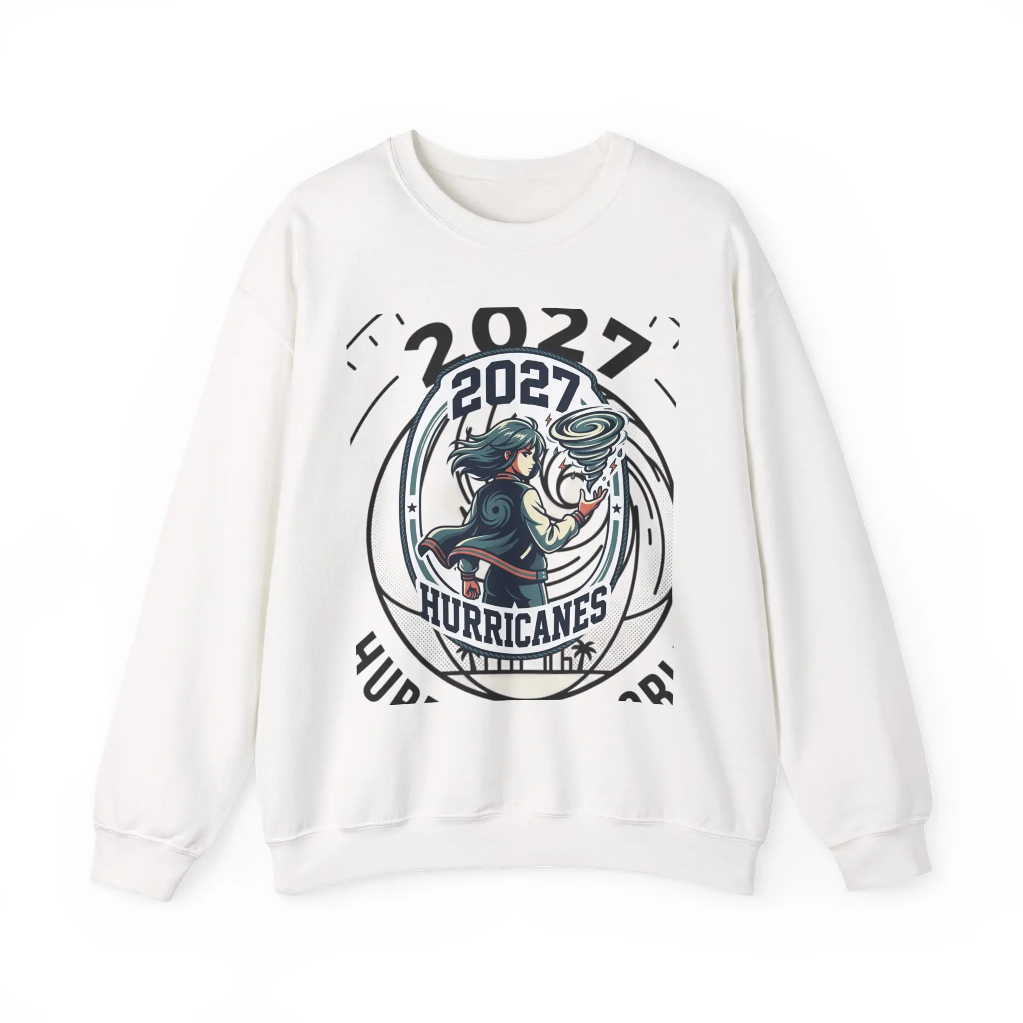 2027 Hurricanes Crewneck Sweatshirt | Escape the End Graphic Pullover