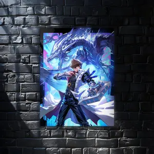 Kaiba Seto Yu-Gi-Oh! Anime Wall Art Poster, Modern Wall Art, Anime Gifts, Wall Decor