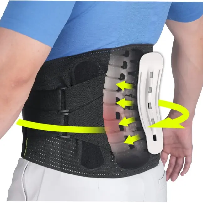 aoFIT Back Brace,Corset Waist TrainerBelt,Women's Sports,Sweat Belt for Men,Waist Support,Waist Trainer,Body shaping belt,springtok,FallFreshness