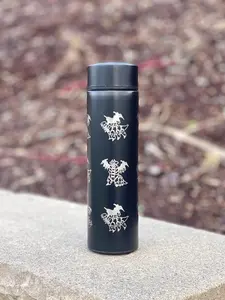 Giratina Coffee Tumbler Tea Infuser Waterbottle, Origin and Altered Form, Ghost Legendary Sinnoh Water Bottle Flask Thermos, Anime Fan Gift