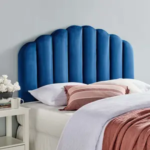 Modway Veronique Full/Queen Performance Velvet Headboard in Navy