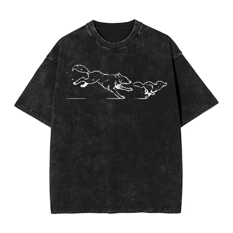 100% Cotton Vintage Acid-Washed Oversized T-Shirt, Front Artistic Figure & "Trapped by Destiny" Letter Graphic Crewneck Tee, Loose Drop Shoulder Unisex Retro Streetwear Top, Trendy Valentine Daily Casual Outfit & Thoughtful Holiday Gift for Him and Her