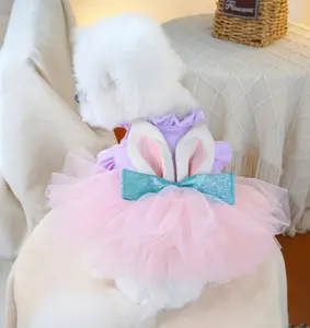 Easter Bunny Tutu Dog Dress