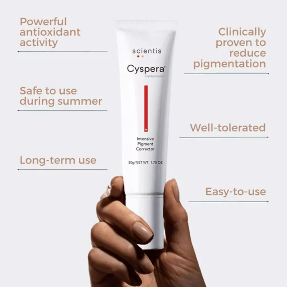 Intensive Pigment Corrector, Original Formula | Reduces Discoloration, Dark Spots | Contains Niacinamide, 5% Cysteamine