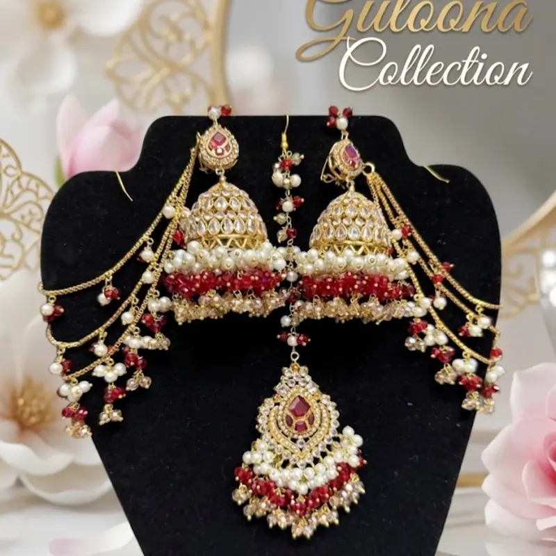 Premium quality Kundan Sahara earrings