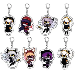 Murder Drones Season 1 Keychain - Uzi N V J Doll Tessa Pendant Key Chain, Cute, Durable, And Perfect For Bags, Keys, Or Gifts. Great For Daily Use Or As Thoughtful Little Gifts For Your Friends And Yourself.