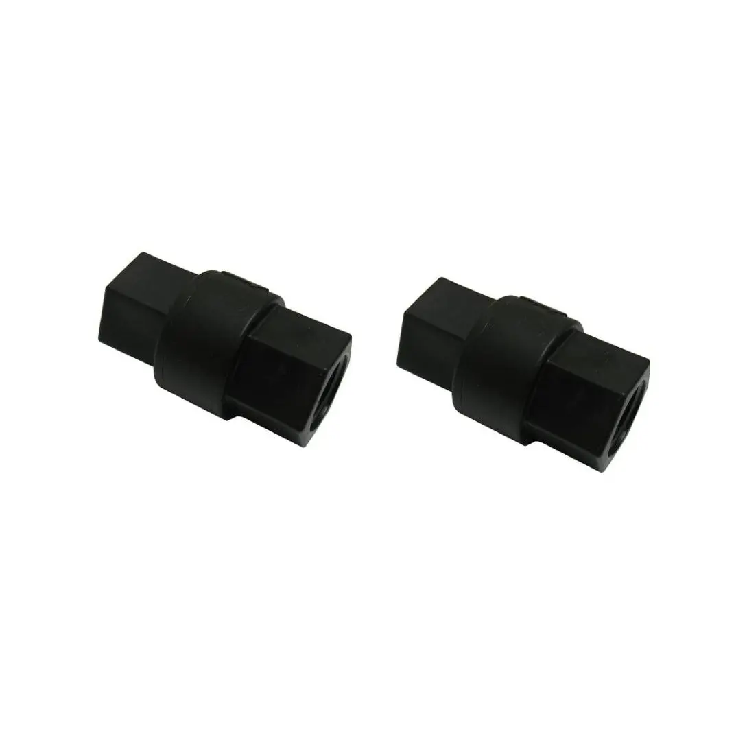 SMC (6850090) 685 Series PVC NSF Check Valve ; 1/2"FNPT x 1/2"FNPT Buna - Pack of 2