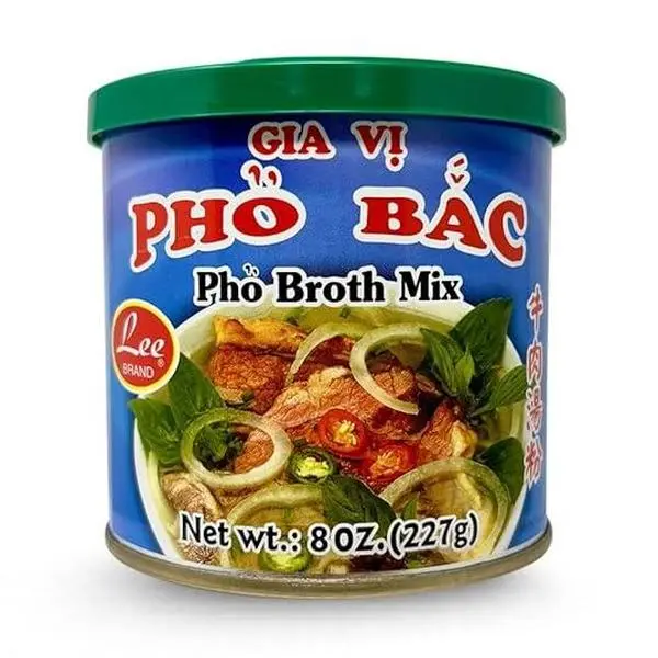 Lee Brand Pho Broth Mix - 8oz Instant Soup with Rich Flavor