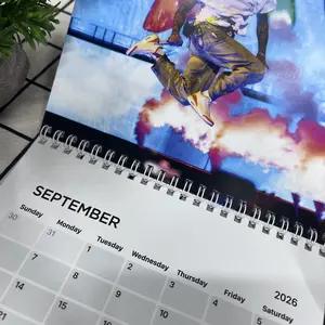 C.Brown King of R&B Vibe 2026 Wall Calendar – R&B Music Artist 2026 Wall & Desktop Calendar, Stylish Music Lover Decor, New Year 2026 Calendar, Home and Office Wall Display Gift