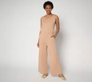 Martha Stewart Signature Petite Comfort Stretch Jumpsuit