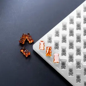 2.5mL Gummy Bear Candy Depositor Mold - 143 Cavities - 22027