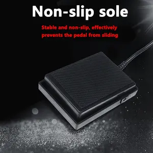 Universal Sustain Pedal, Durable Musical Instrument Accessory, Ideal for Piano & Keyboard Use, Enhances Playing Experience