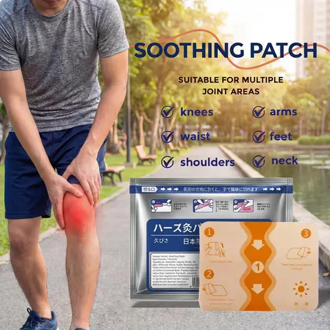 Japan Pure Herbal FARINFRARED BonePainPatch Thermal Patches 7 Patches Bag for Bone Pain Relief & Muscle Recovery Balm Therapeutic Healing Therapy Healthcare Wellness Treatment