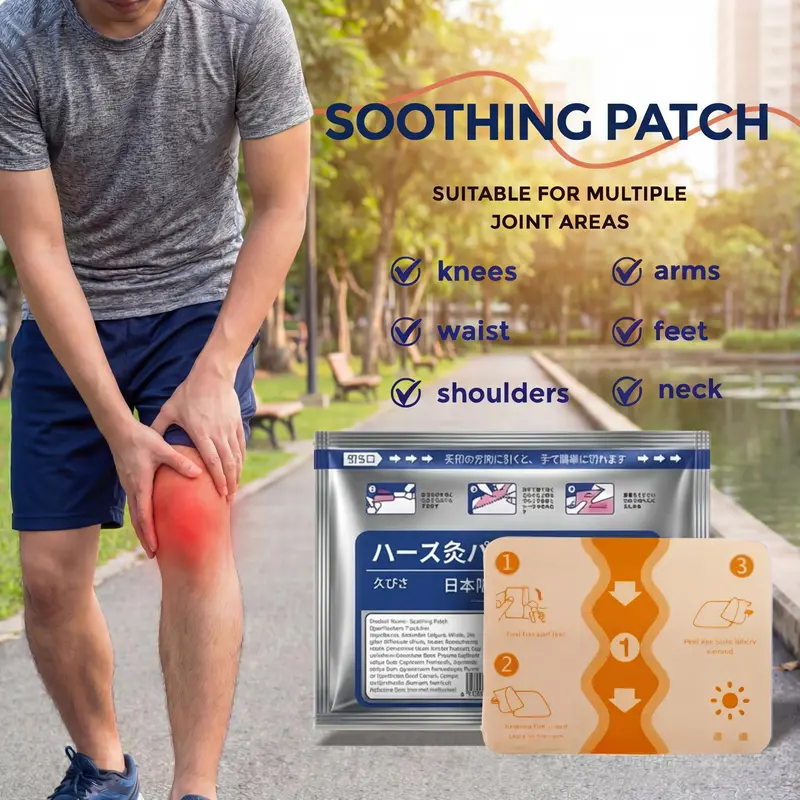 Japan Pure Herbal FARINFRARED BonePainPatch Thermal Patches 7 Patches Bag for Bone Pain Relief & Muscle Recovery Balm Therapeutic Healing Therapy Healthcare Wellness Treatment