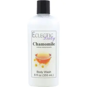 Chamomile Liquid Pearl Body Wash, 3 in 1 Use for Bubble Bath, Hand Soap & Body Wash