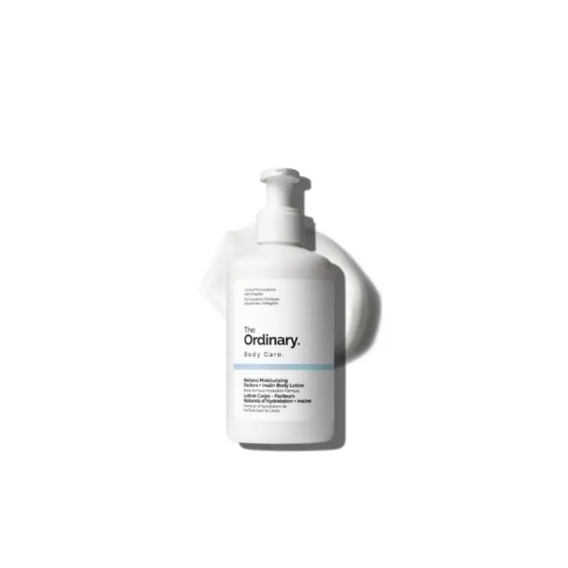 The Ordinary Natural Moisturizing Factors + Inulin Body Lotion, Lightweight Hydration for All-Day Moisture & Skin Barrier Support, 8.1 Fl Oz