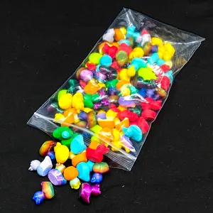 Mini Ducks - Multi Color Tinny Plastic Ducks - Choose 100pc or 30pc Decor Good Stocking Stuffers
